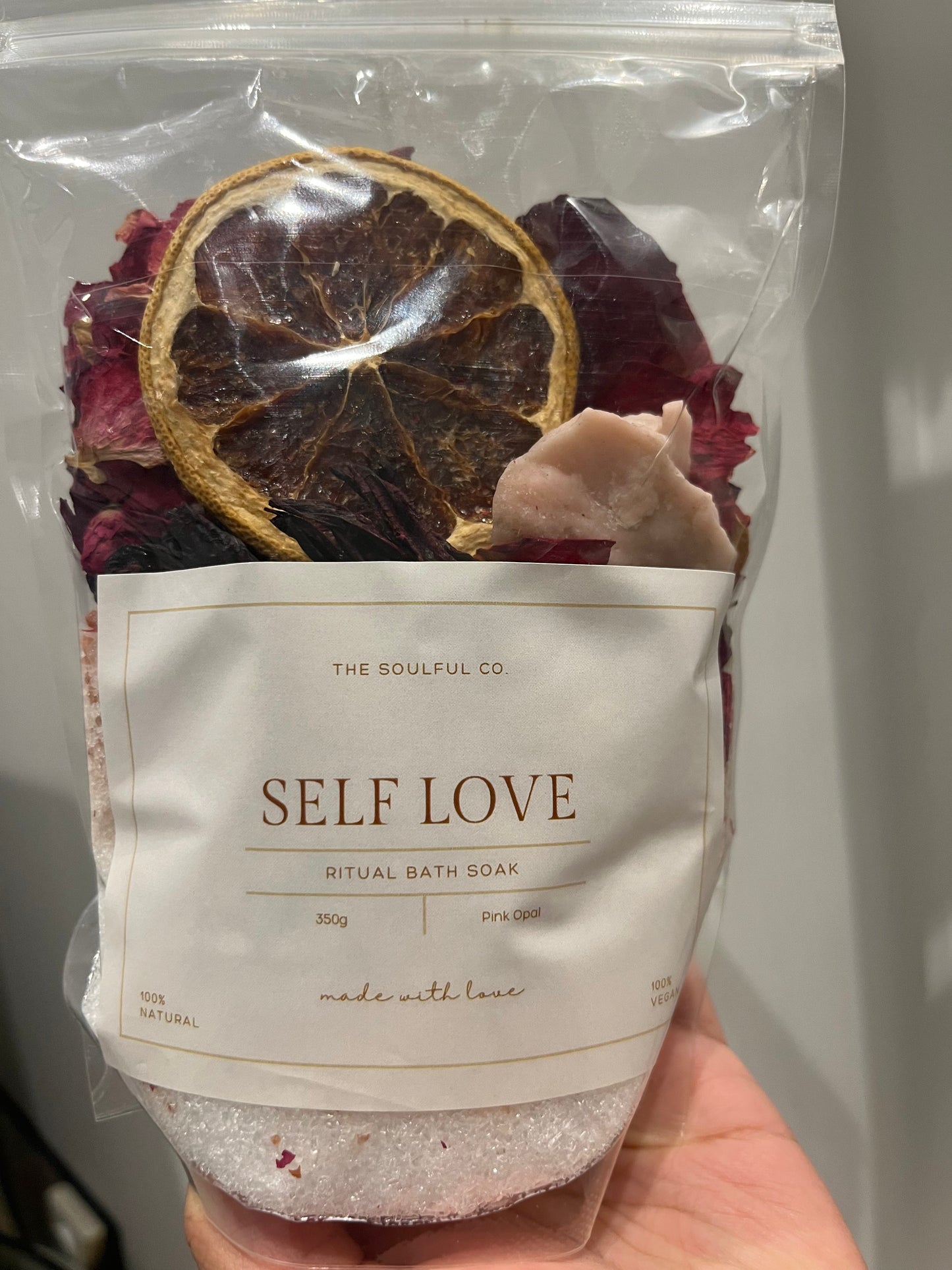 Crystal Bath Ritual - Self-Love (350g)