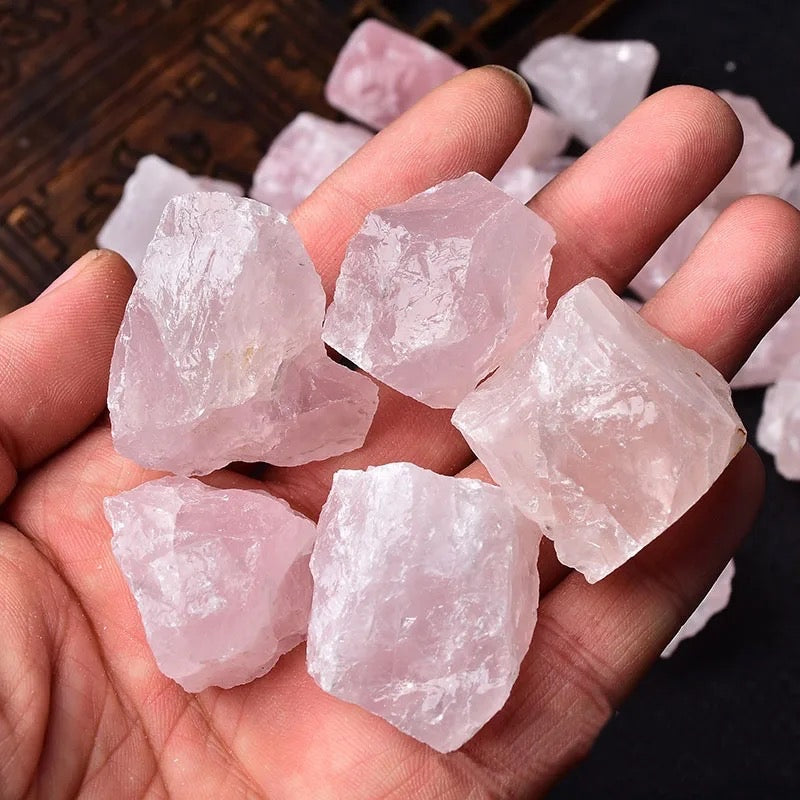 Raw Rose Quartz