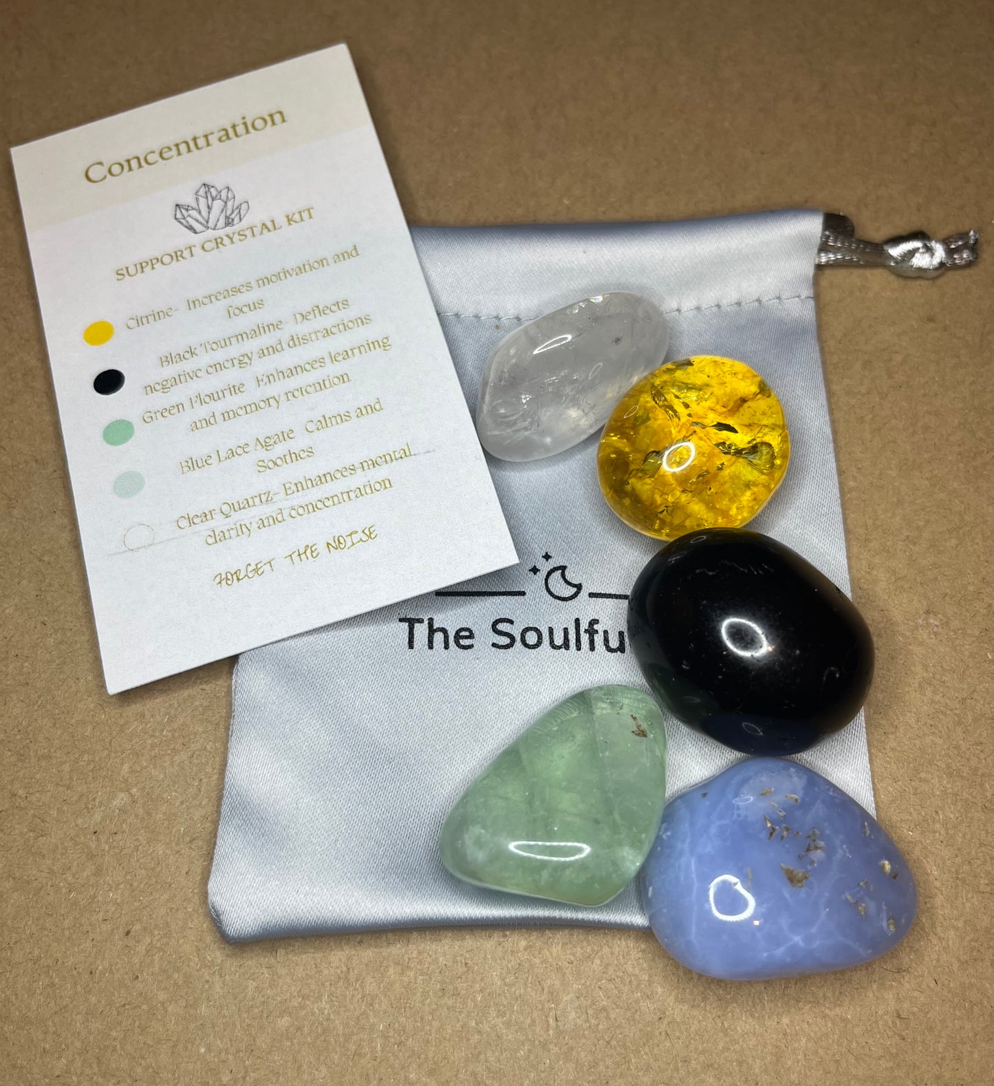 Concentration Support Crystal Kit