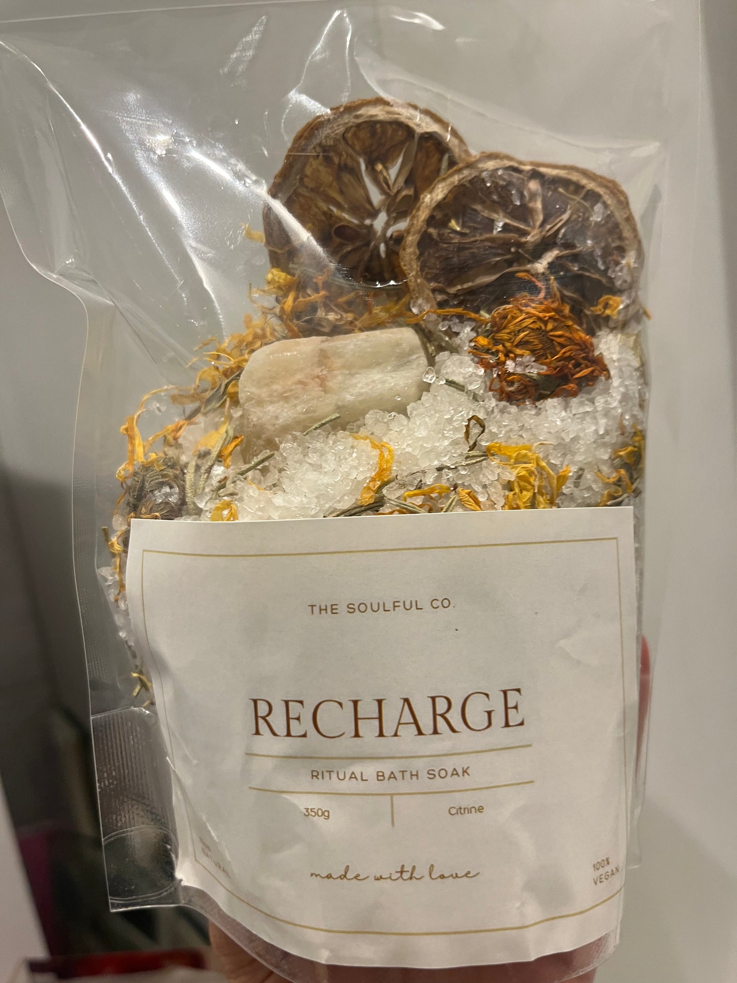 Crystal Bath Ritual - Recharge (350g)