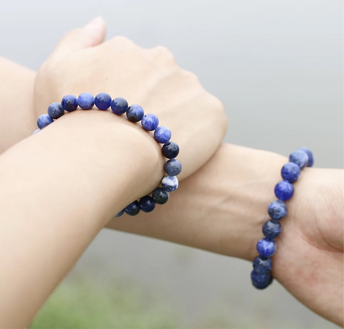 Sodalite Bead Bracelet