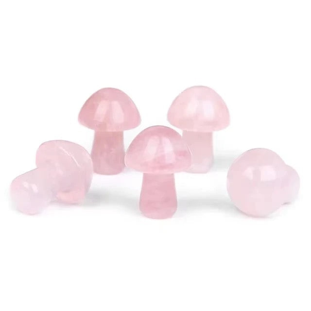 Rose Quartz Mushroom