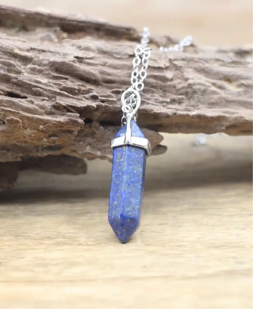 Lapis Lazuli Crystal Pendant